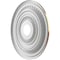 Ekena Millwork Cole PVC Ceiling Medallion (Fits Canopies up to 5 1/8"), Bright Coat Copper, 19"OD x 3 1/2"ID x 1"P CMP19COBCO - alternate 5